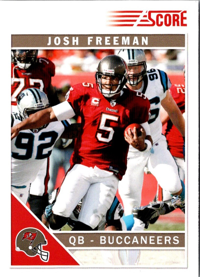 2011 Score Josh Freeman