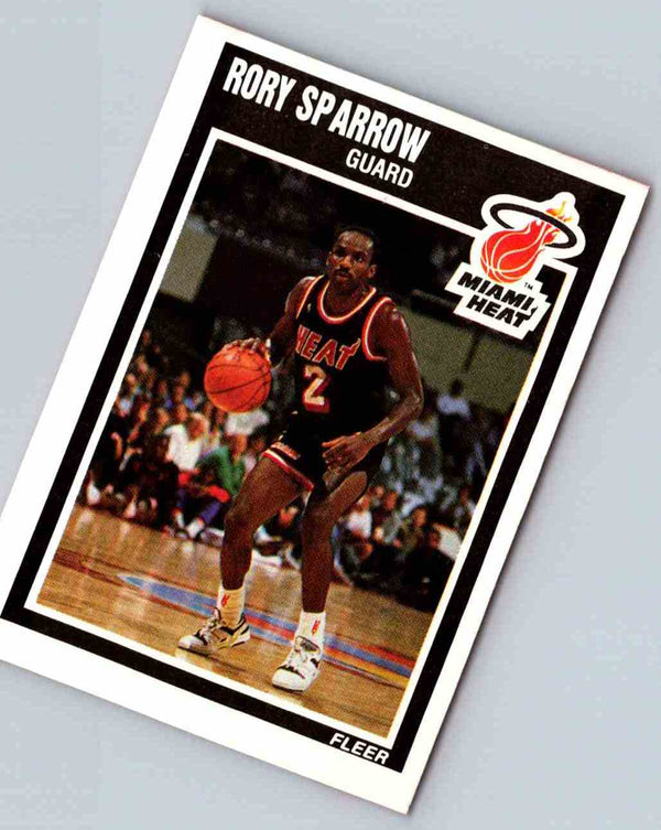 1989 Fleer Rory Sparrow #84