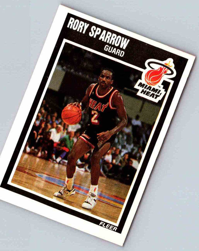 1989 Fleer Rory Sparrow #84