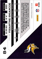 2010 Panini Threads Visanthe Shiancoe #84