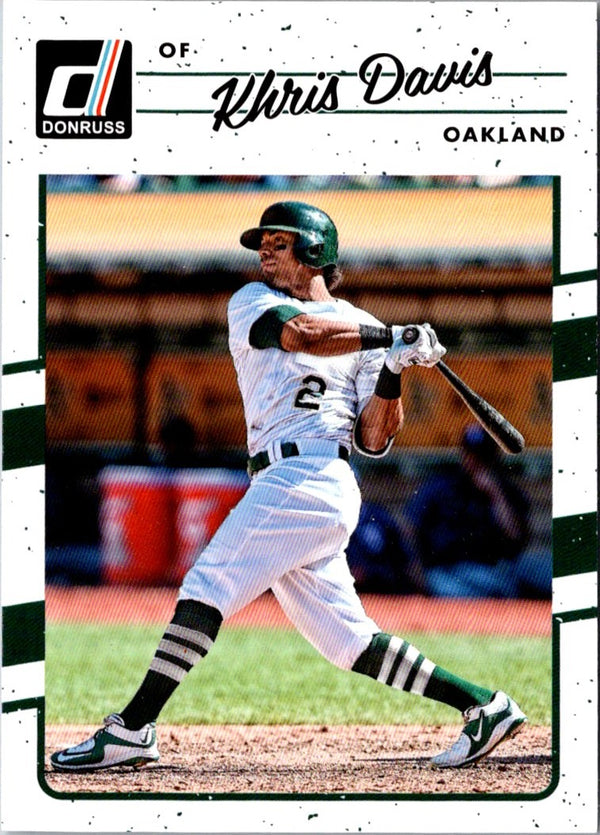 2017 Donruss Khris Davis #129