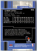 2001 Fleer Marquee Chris Mihm #94