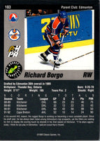 1993 Classic Pro Prospects Richard Borgo #103