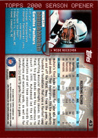 2000 Topps Season Opener Muhsin Muhammad #43