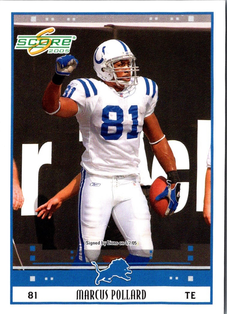2005 Score Marcus Pollard