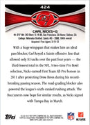 2012 Topps Carl Nicks