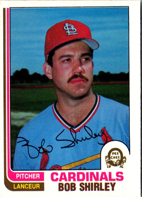 1982 O-Pee-Chee Bob Shirley #33