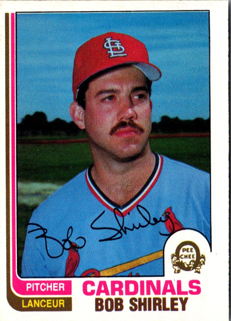 1982 O-Pee-Chee Bob Shirley