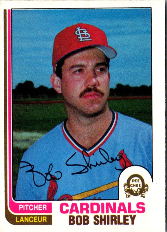 1982 O-Pee-Chee Bob Shirley #33