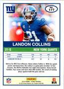 2019 Score Landon Collins