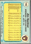 1982 Fleer Jim Gantner