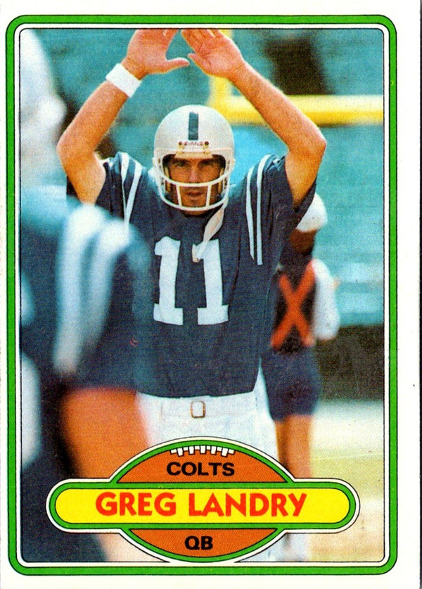 1980 Topps Greg Landry #265 NM-MT