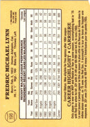 1985 Leaf Fred Lynn