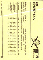 1989 Star Ed Hartman #94