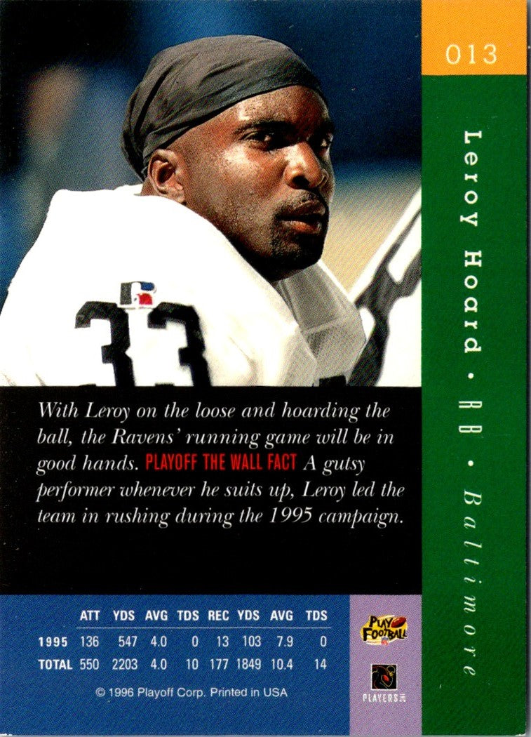 1996 Playoff Absolute Leroy Hoard