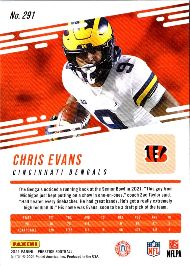2021 Panini Prestige Chris Evans