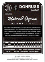 2017 Donruss Marcell Ozuna #115