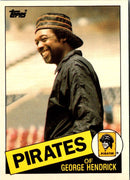 1985 Topps Traded George Hendrick