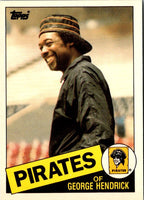 1985 Topps Traded George Hendrick #51T