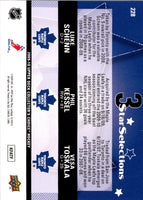 2009 Collector's Choice Player's Club Luke Schenn/Phil Kessel/Vesa Toskala #228