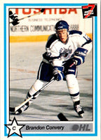 1990 7th Inning Sketch OHL Brandon Convery #381