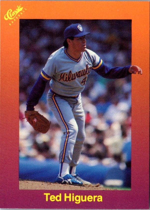 1989 Classic Travel Ted Higuera #136