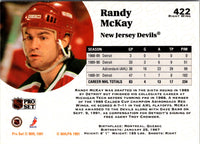 1991 Pro Set Randy McKay #422