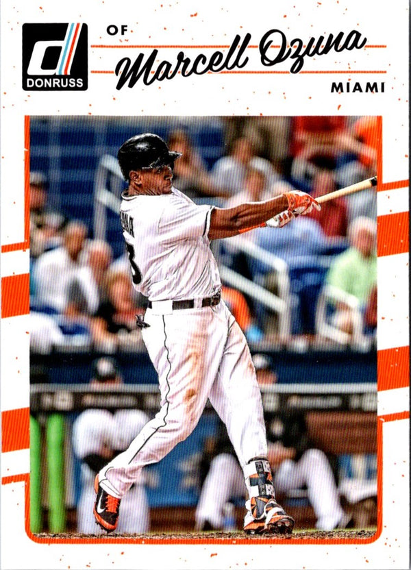 2017 Donruss Marcell Ozuna #115