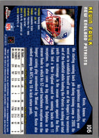 2001 Topps Chrome Kevin Faulk #106