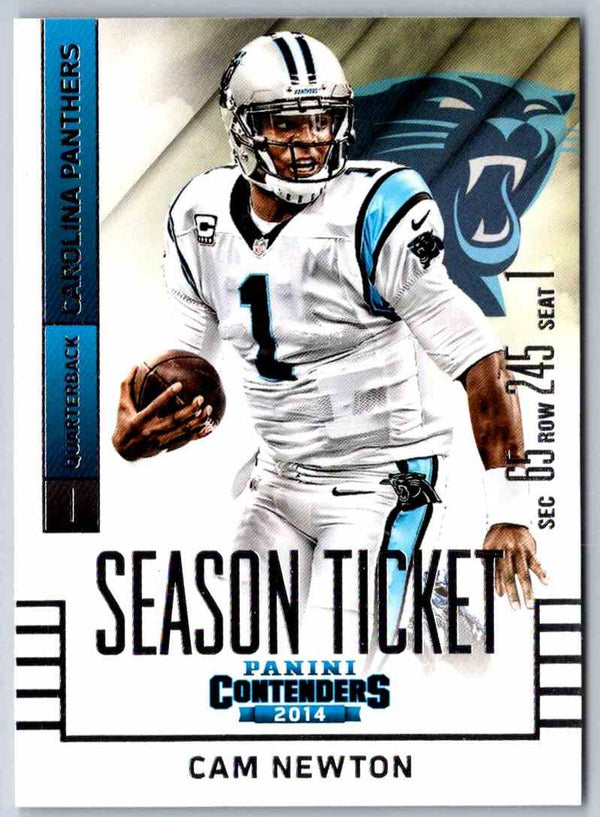 2014 Contenders Cam Newton #64