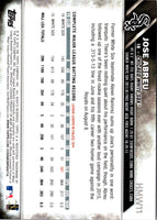 2016 Topps Holiday Baseball Jose Abreu #HMW11
