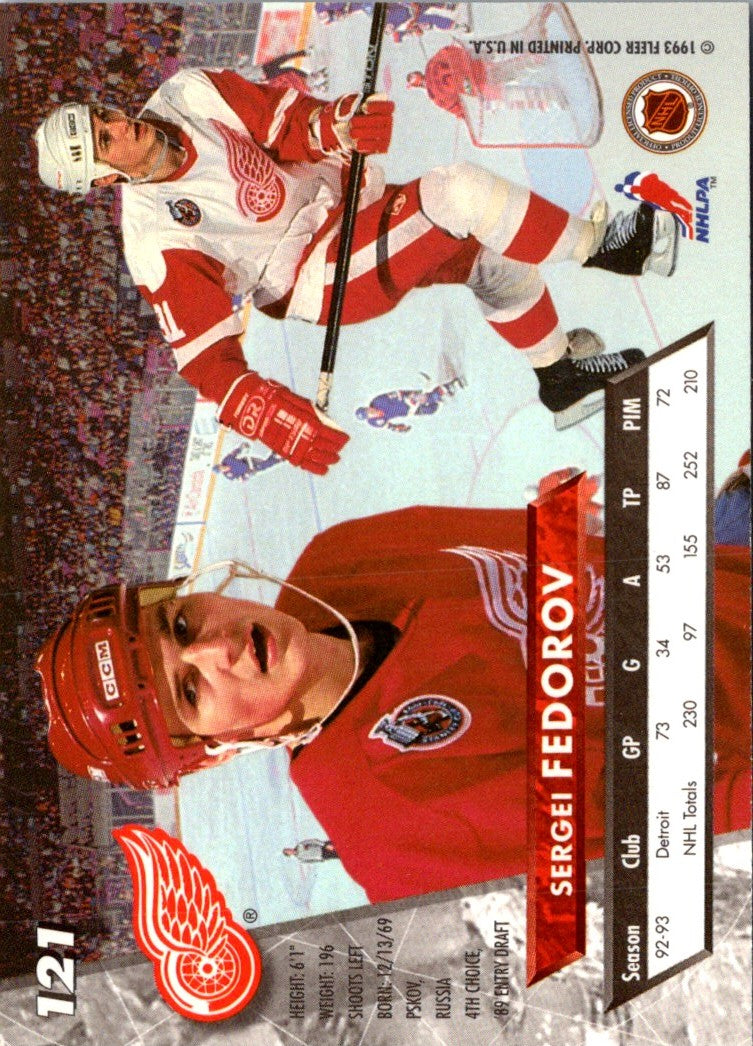 1993 Ultra Sergei Fedorov