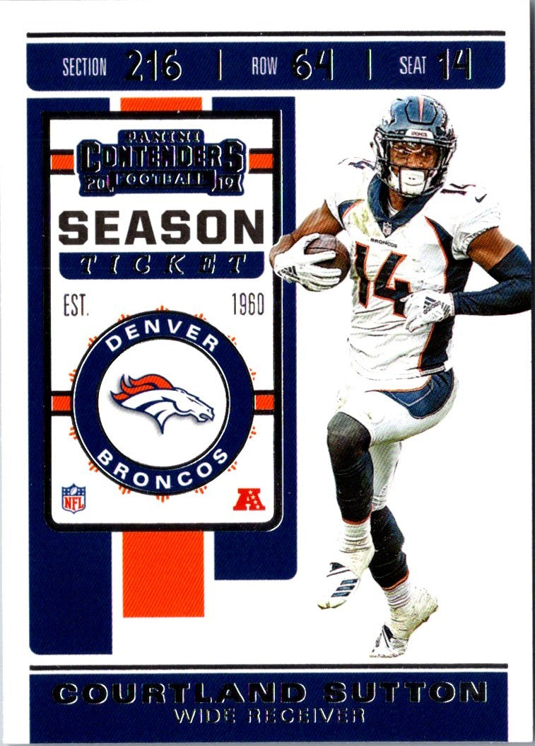 2019 Panini Courtland Sutton