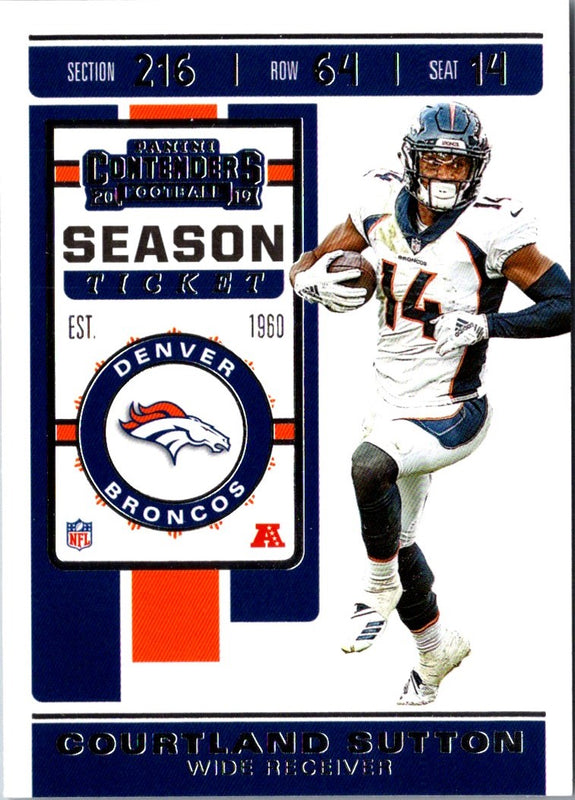 2019 Panini Courtland Sutton #46