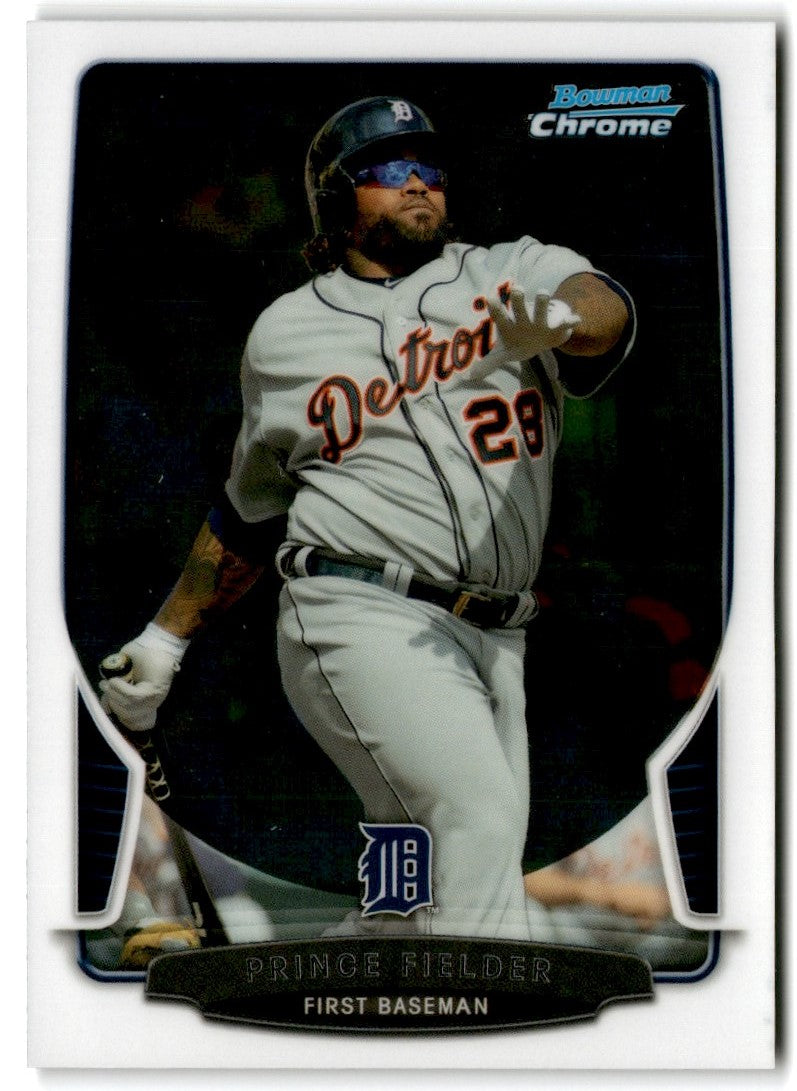 2013 Bowman Chrome Prince Fielder