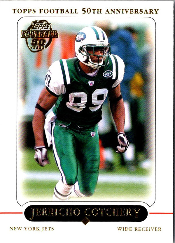 2005 Topps Jerricho Cotchery #56