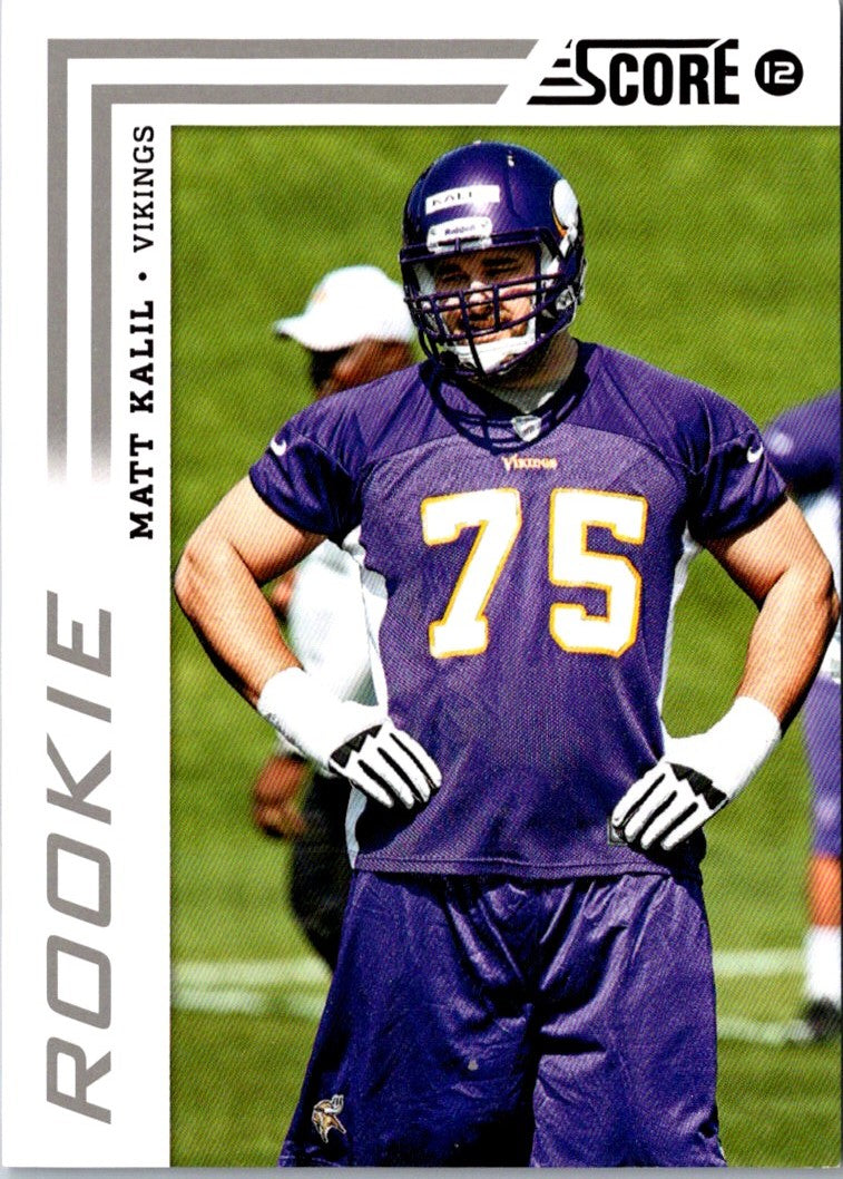 2012 Score Matt Kalil
