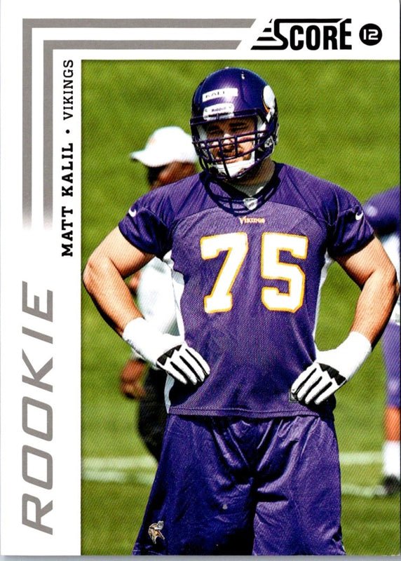 2012 Score Matt Kalil #352
