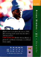 1996 Playoff Absolute Brian Blades #26