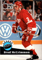 1991 Pro Set French Brad McCrimmon #609