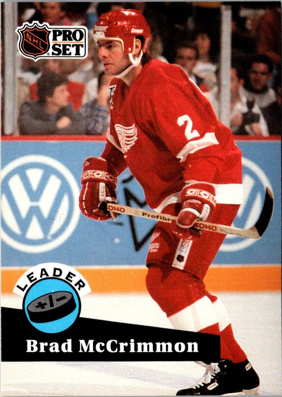 1991 Pro Set French Brad McCrimmon #609