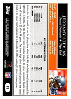 2005 Topps Jerramy Stevens #76