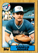 1987 Topps Traded Charlie Moore