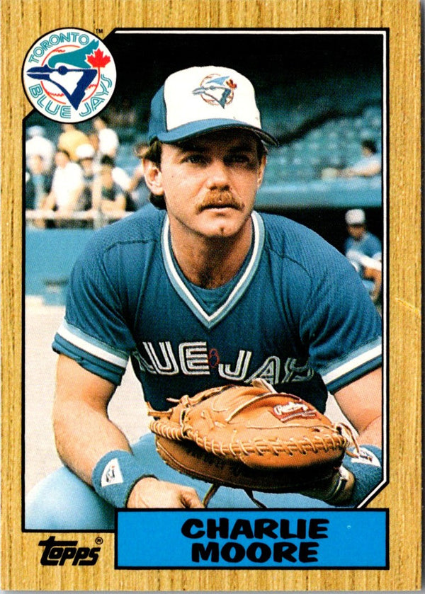 1987 Topps Traded Charlie Moore #82T