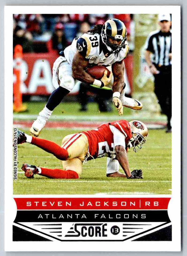 2013 Score Steven Jackson #10