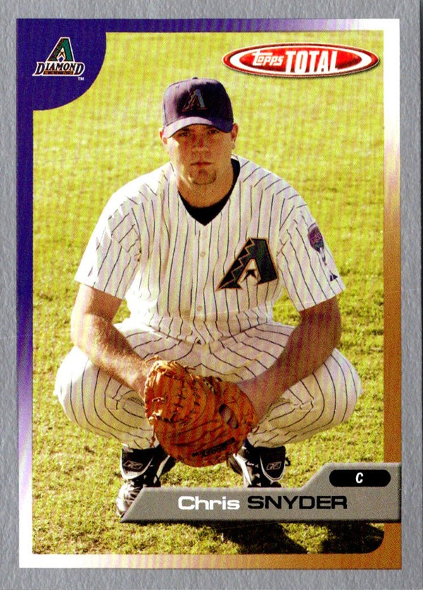 2005 Topps Total Chris Snyder #552