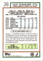 1992 Topps Ulf Dahlen #28