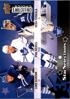 2009 Collector's Choice Player's Club Luke Schenn/Phil Kessel/Vesa Toskala #228