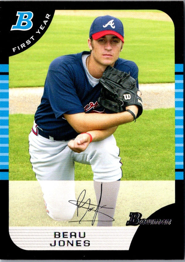 2005 Bowman Chrome Draft Picks & Prospects Beau Jones #BDP33 Rookie