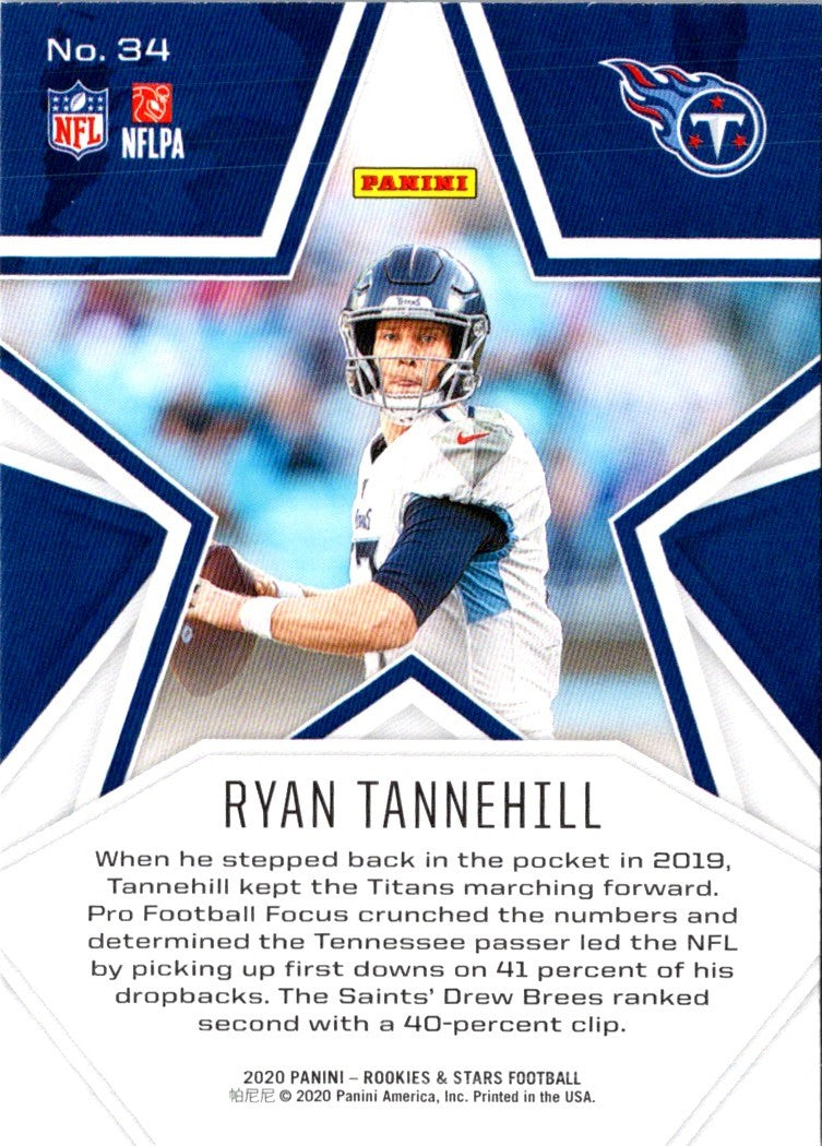 2019 Panini Contenders Draft Picks Ryan Tannehill